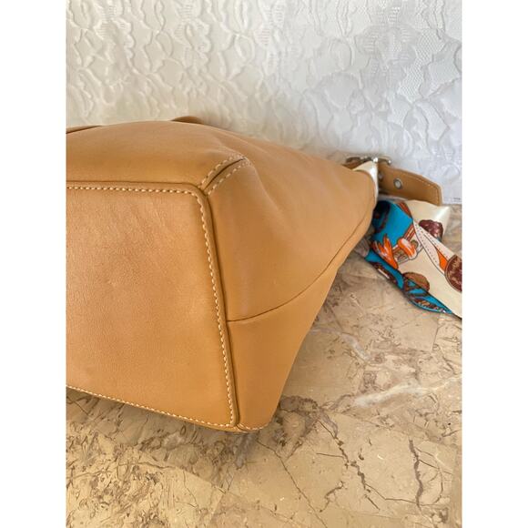 Rare Vintage Coach hobo Legacy leather small handbag 9566 very good condition - Picture 7 of 10